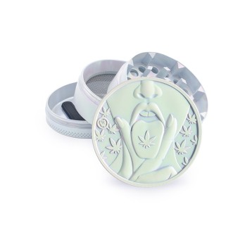 Młynek Metalowy FIRE FLOW Icy Pearl Girl 4cz 50mm