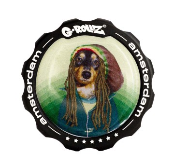 Młynek Metalowy G-ROLLZ Pets Reggae 4cz 43mm