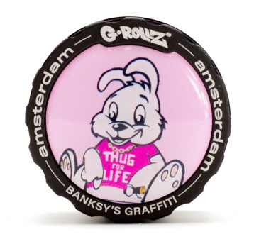 Młynek Metalowy G-ROLLZ Thug For Life 4cz 43mm