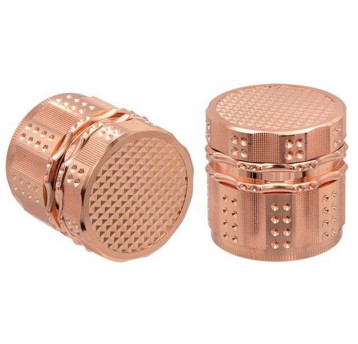 Młynek Metalowy ROSEGOLD 4cz 50mm