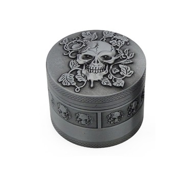 Młynek Metalowy SKULL IVY 4cz 50mm