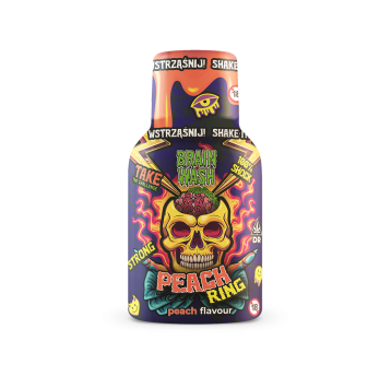 Shot Konopny BRAIN WASH 100ml - Peach Ring