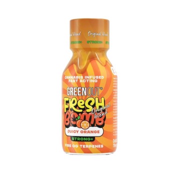Shot Konopny GREEN OUT® Fresh Bomb Juicy Orange S+
