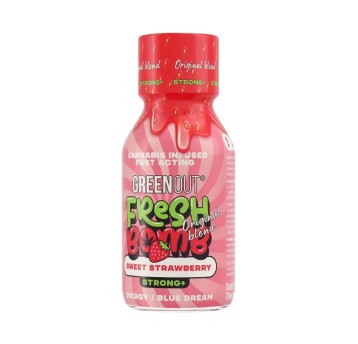 Shot Konopny GREEN OUT® Fresh Bomb Strawberry - S+