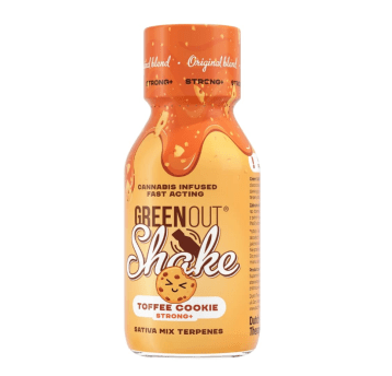 Shot Konopny GREEN OUT® Shake - Toffee Cookie