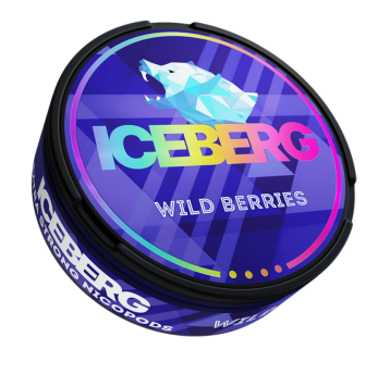 Snus ICEBERG Extra Strong 50mg - Wild Berries