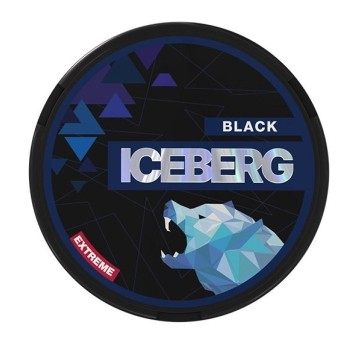 Snus ICEBERG Extreme 50mg - Black