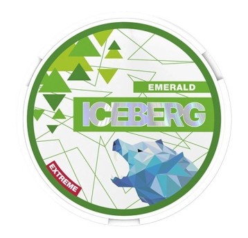 Snus ICEBERG Extreme 50mg - Emerald