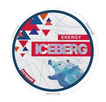 Snus ICEBERG Extreme 50mg - Energy