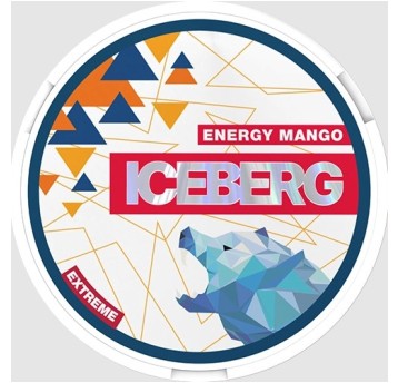 Snus ICEBERG Extreme 50mg - Energy Mango