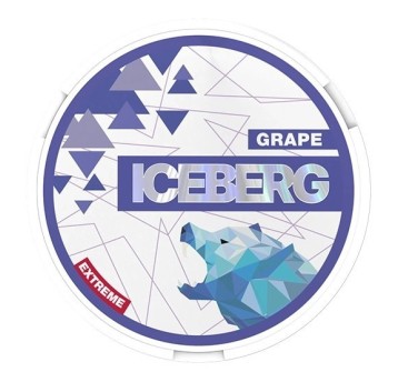 Snus ICEBERG Extreme 50mg - Grape