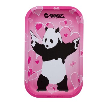 Tacka Metalowa G-ROLLZ Panda Gunnin 17.5 x 27.5cm