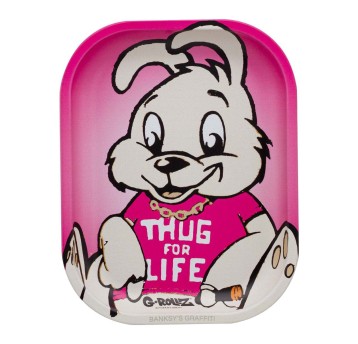 Tacka Metalowa G-ROLLZ Thug for Life 18x14cm