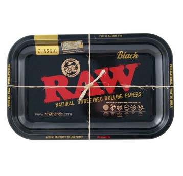 Tacka Metalowa RAW Black Classic 17.5x27.5cm