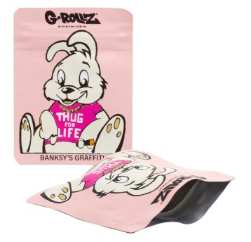 Woreczek G-ROLLZ Thug for Life Pink 65x85mm