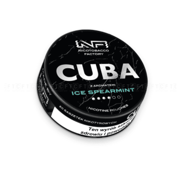 Woreczki Nikot. CUBA Black 20mg/g - Ice Spearmint