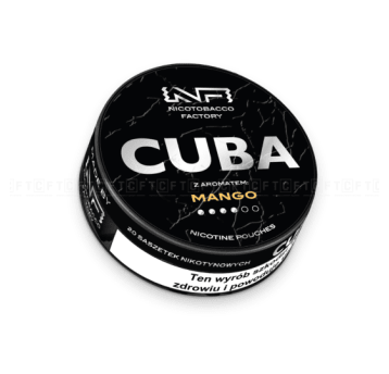 Woreczki Nikot. CUBA Black 20mg/g - Mango