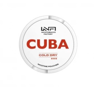 Woreczki Nikot. CUBA White 16mg/g - Cold Dry