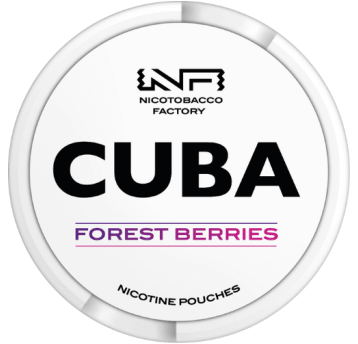 Woreczki Nikot. CUBA White 16mg/g - Forest Berries