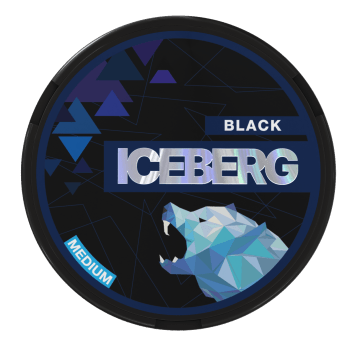 Woreczki Nikot. Iceberg 20mg/g - Black