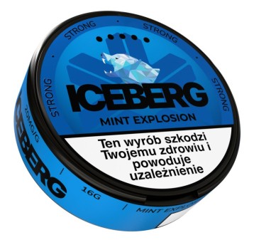 Woreczki Nikot. Iceberg 20mg/g - Mint Explosion