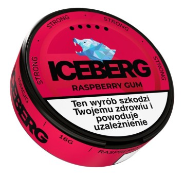 Woreczki Nikot. Iceberg 20mg/g - Raspberry Gum