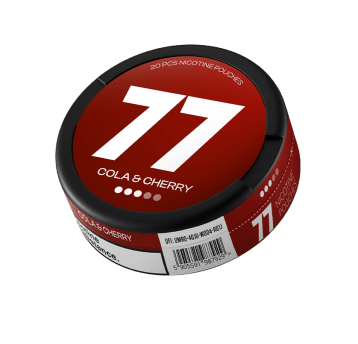 Woreczki Nikotynowe 77 16mg/g - Cola Cherry