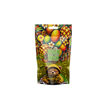 Żelki Konopne BRAIN WASH 100g - Mango + L-Teanina