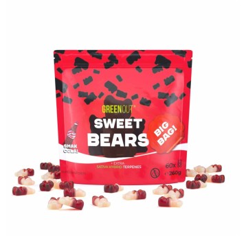 Żelki Konopne GREEN OUT® 260g - Sweet Bears Cola Big Bag